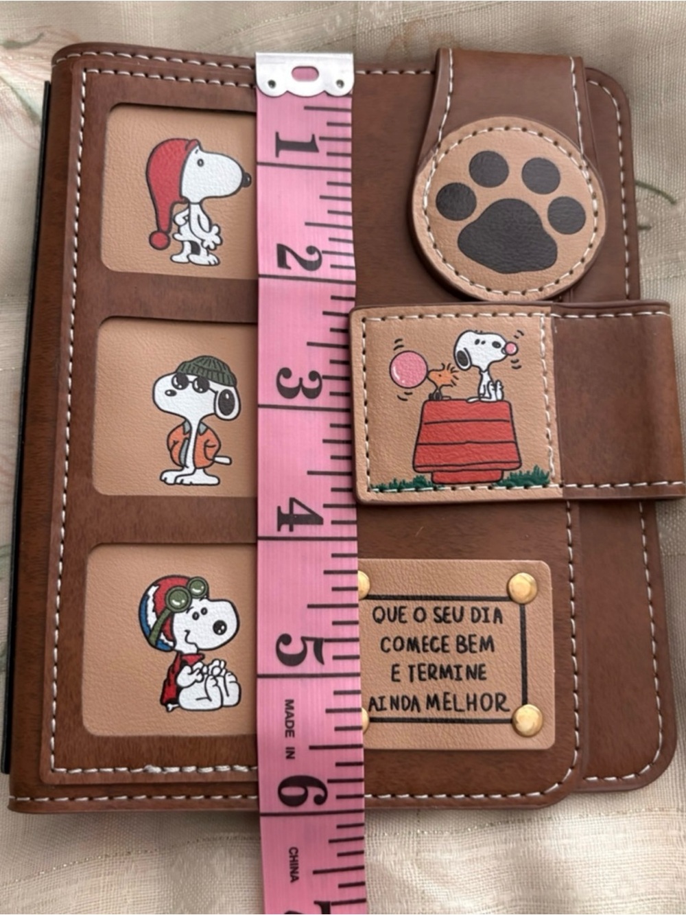 Snoopy Panel Notebook Cover - Picture 9 of 9